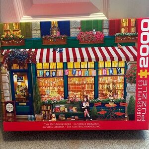 Eurographics 2000-Piece Puzzle - The Old Bookstore